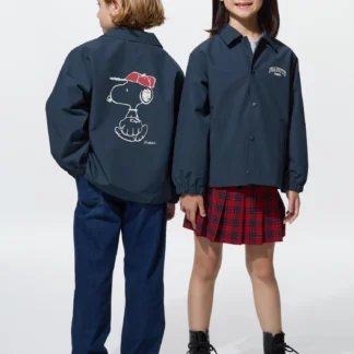 UNIQLO ピーナッツ コーチジャケット