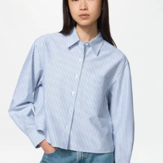 UNIQLO オックスフォードシャツ/ストライプ
