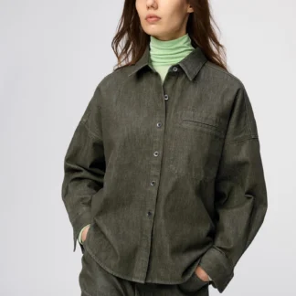 UNIQLO デニムリラックスシャツジャケット