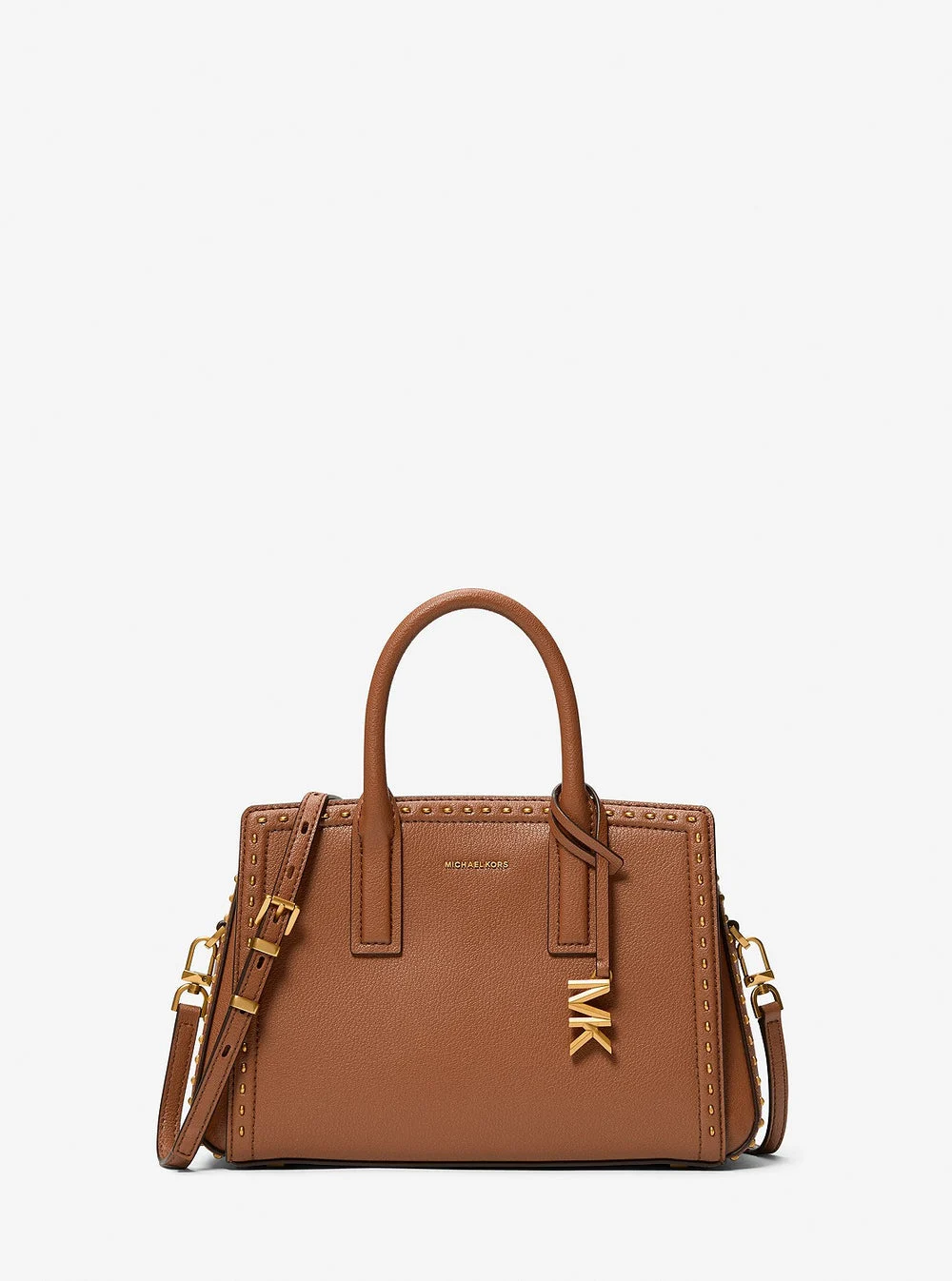 Michael Kors LAILA スタッズレザー サッチェル スモール