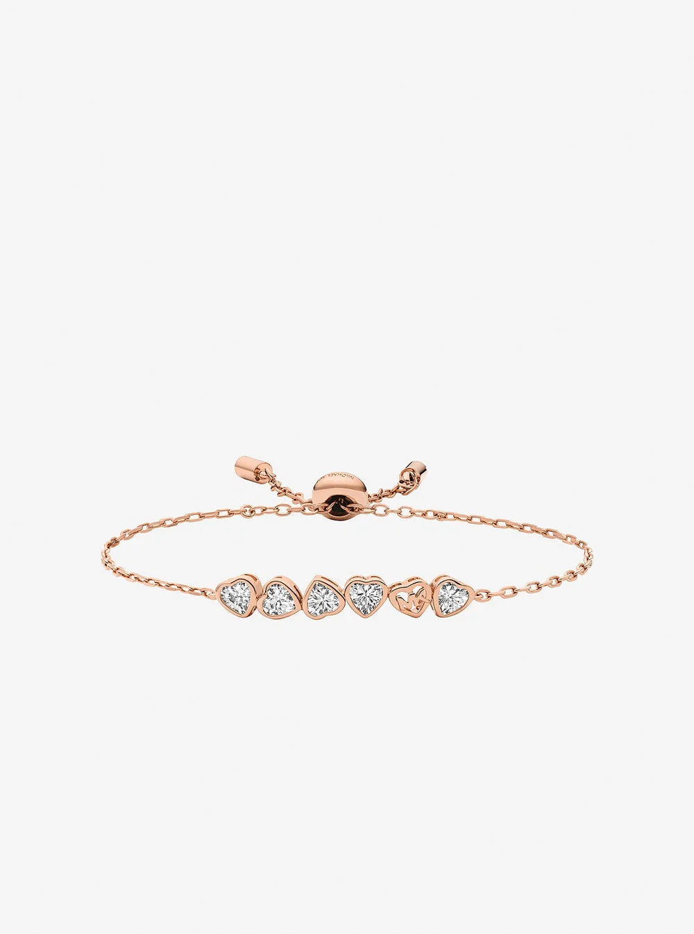 Michael Kors キュービック ジルコニア ハート スライダー ブレスレット & スタッドピアス - Image 3