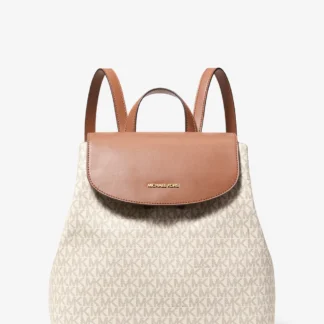 Michael Kors MAYA フラップ バックパック ミディアム - MKシグネチャー