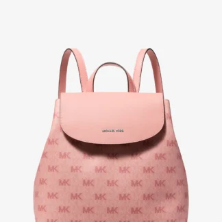 Michael Kors MAYA フラップ バックパック ミディアム - MKシグネチャー