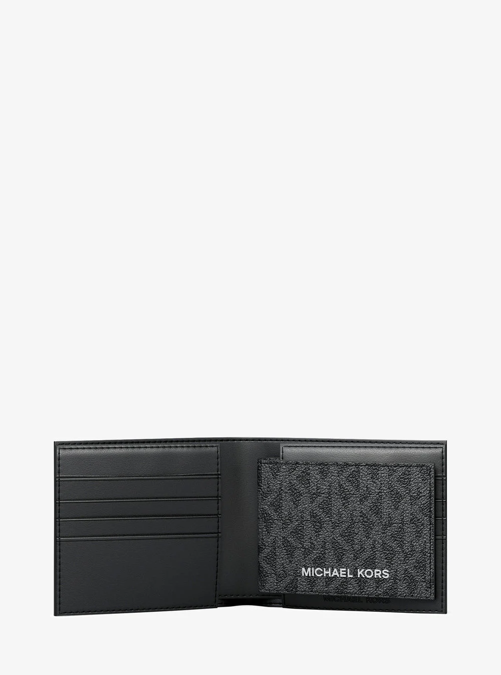 Michael Kors COOPER ビルフォールド ウォレット ウィズ パスケース - MKシグネチャー - Image 2