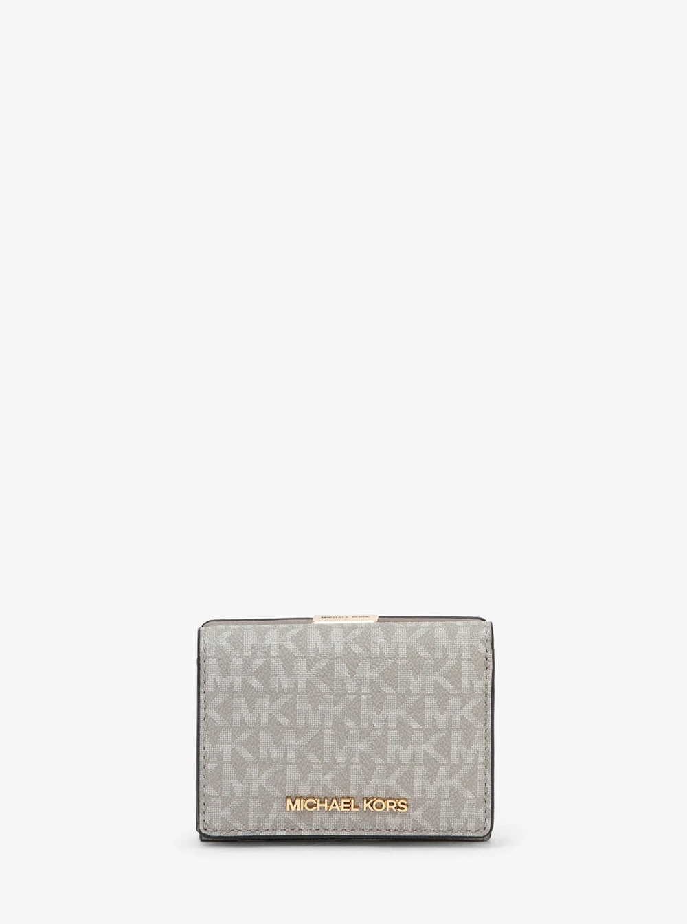 Michael Kors JET SET TRAVEL コンパクト ウォレット ミディアム - MKシグネチャー
