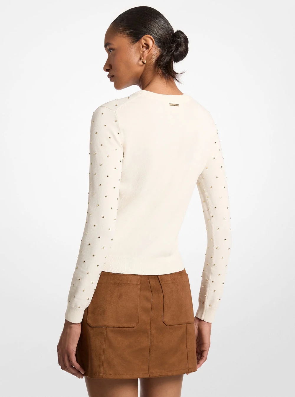 Michael Kors スタッズ ストレッチ ビスコース トップス - Image 2
