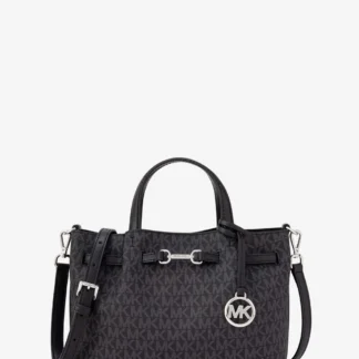 Michael Kors CARSON センタージップ サッチェル スモール - MKシグネチャー
