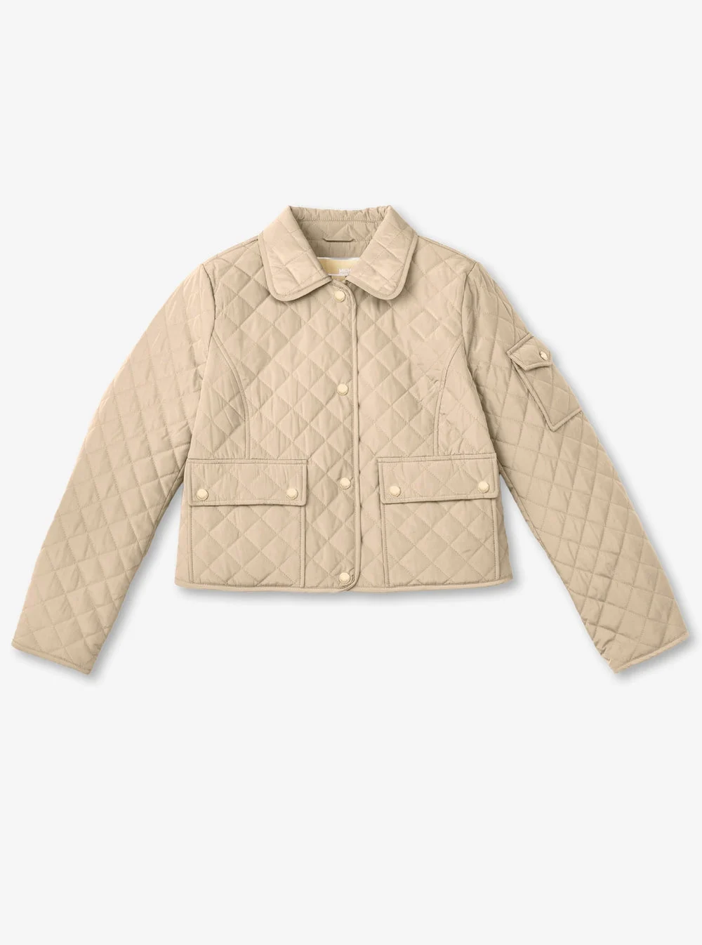 Michael Kors ダブル パッチ ポケット キルティング ジャケット