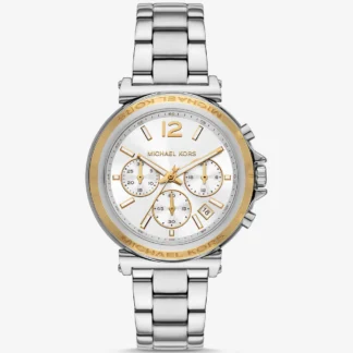 Michael Kors MAREN オーバーサイズ シルバートーン ウォッチ