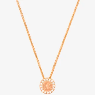 Michael Kors ロゴ ペンダント ネックレス