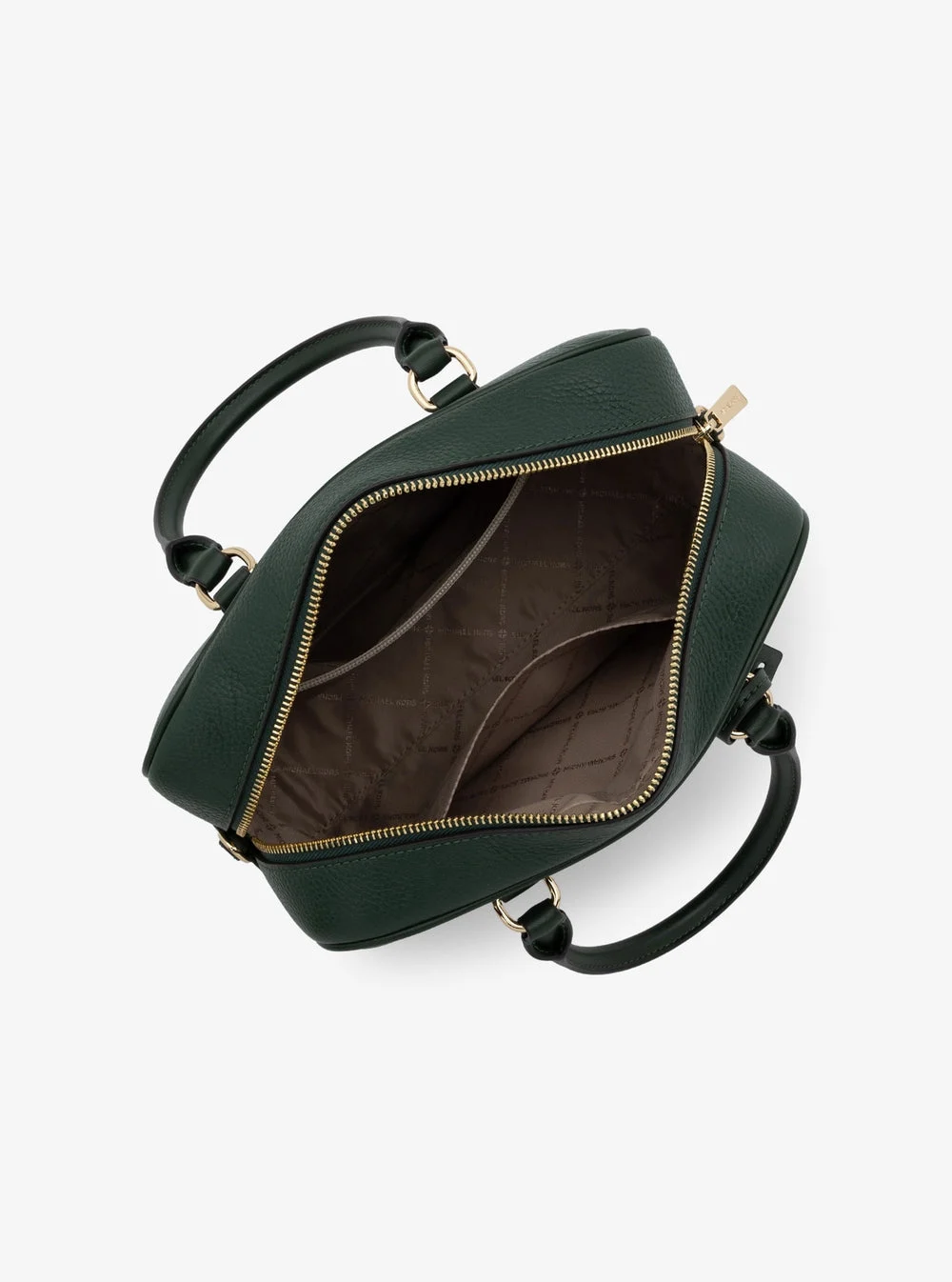Michael Kors THOMPSON ぺブルレザー ダッフル サッチェル ミディアム - Image 2