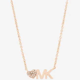 Michael Kors ロゴ ハート ネックレス