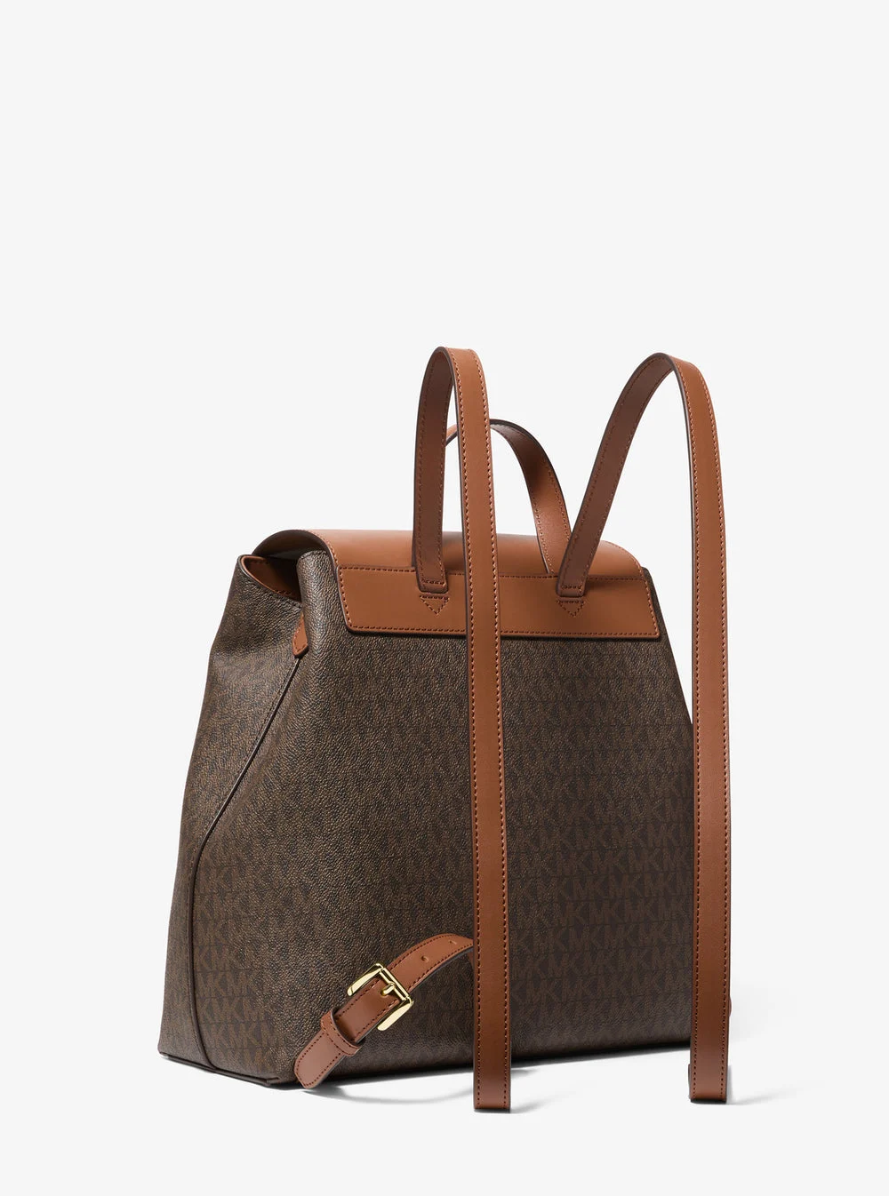 Michael Kors MAYA フラップ バックパック ミディアム - MKシグネチャー - Image 3