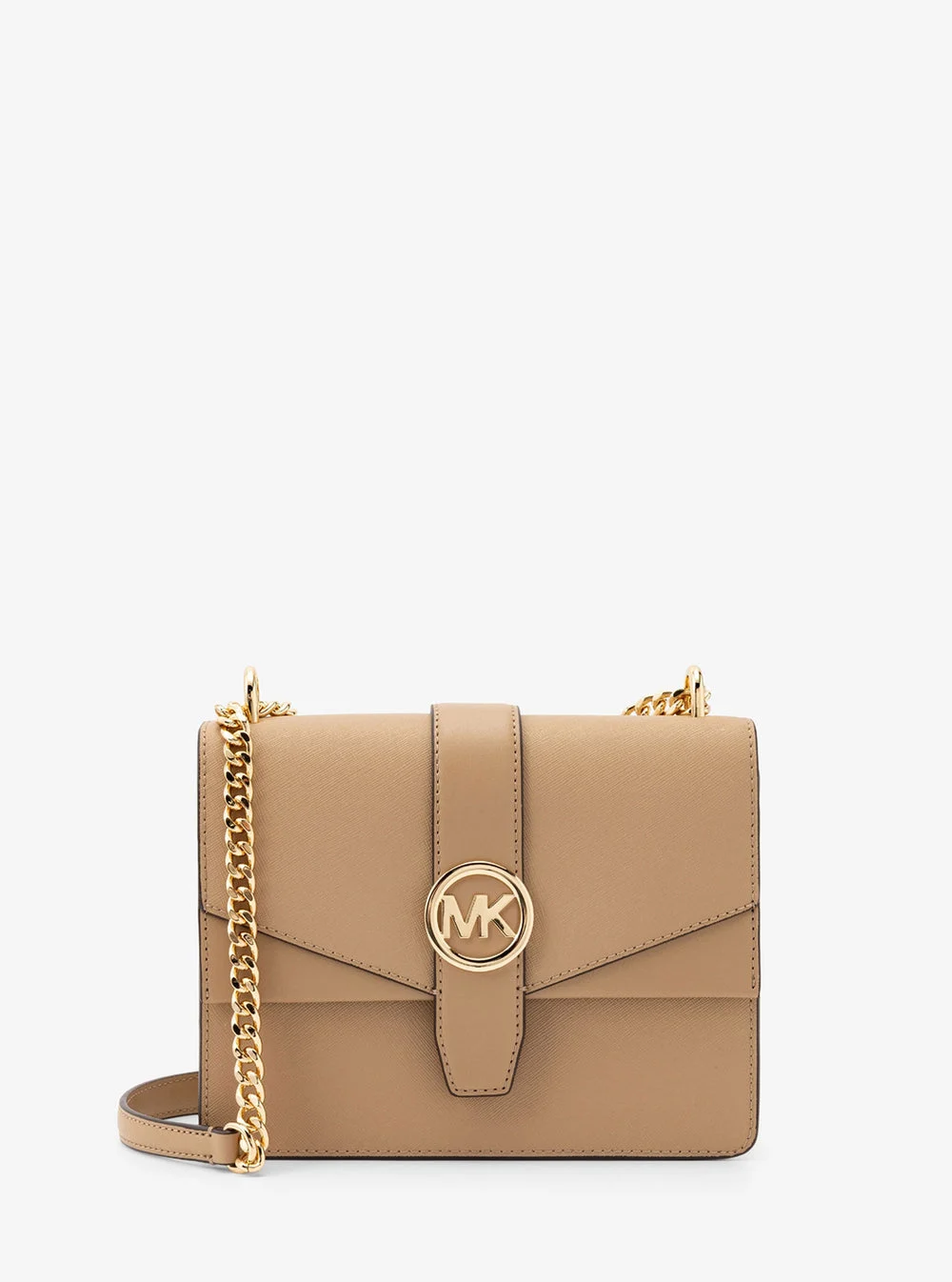 Michael Kors GREENWICH サフィアーノ レザー フラップ クロスボディ スモール