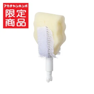Akachan 広口ほ乳びんのための 取り替えができる ほ乳びん洗い 取替用スポンジブラシ