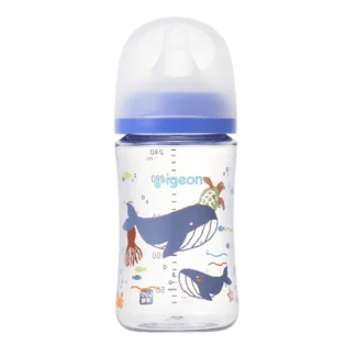 Akachan 母乳実感 T-Ester プラスチック 240ml Sea