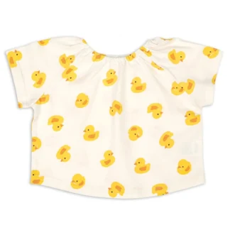 Akachan 前後どちらでもＯＫＴシャツ イエロー