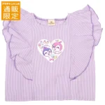 Akachan [ベビー]袖フリル半袖Ｔシャツ アンパンマン パープル