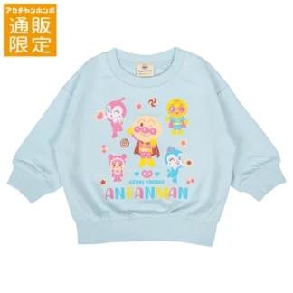 Akachan [ベビー]スウェットシャツ アンパンマン サックス