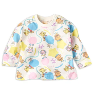 Akachan [ベビー]総柄Tシャツ ファンターネ！ オフホワイト