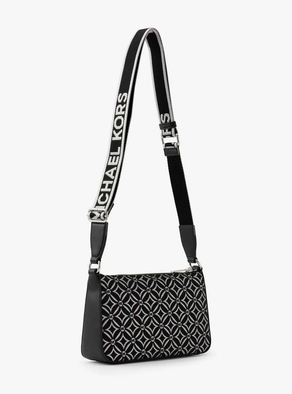 Michael Kors JET SET TRAVEL ロゴジャカード クロスボディ ウィズ テックアタッチ スモール - Image 3