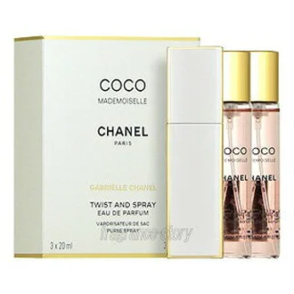CHANEL Үнэртэй ус — シャネル CHANEL ココ マドモアゼル オードパルファム ツイスト＆スプレー 20ml×3 EDP 〔2リフィル〕 SP fs