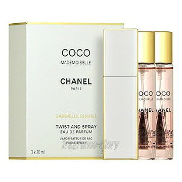 CHANEL Үнэртэй ус — シャネル CHANEL ココ マドモアゼル オードパルファム ツイスト&スプレー 20ml×3 EDP 〔2リフィル〕 SP fs