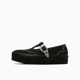 Converse Бүх одтой өргөгдсөн хавирган оосортой цагаан шаргал өнгийн оосортой