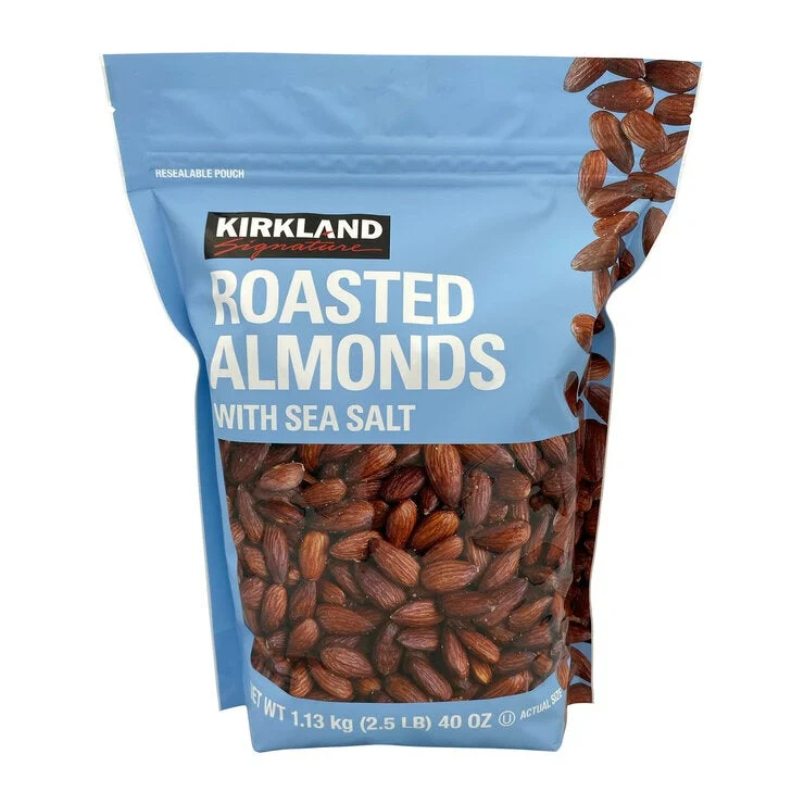 COSTCO Kirkland Signature Oil Roasted Almonds With Sea Salt 1.13Kg