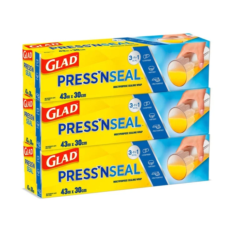 COSTCO Glad Storage Food Wrap 43m x 3CT - Image 2