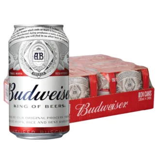COSTCO Budweiser can 330 ml X 24