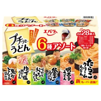 COSTCO Ebara Petit Udon 5 Flavors Assortment 28 pieces