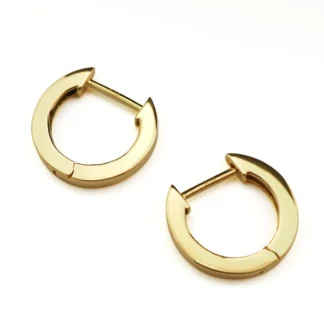 COSTCO 18K YELLOW GOLD HOOP EARRINGS VG15E2799A