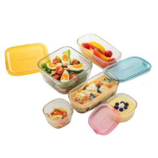 COSTCO IWAKI GLASS STORAGE 5PK