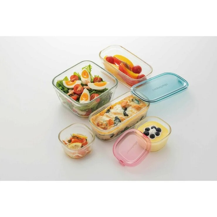 COSTCO IWAKI GLASS STORAGE 5PK - Image 2