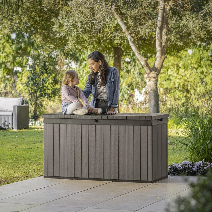COSTCO Keter Darwin Deck Box 570L Gray - Image 4