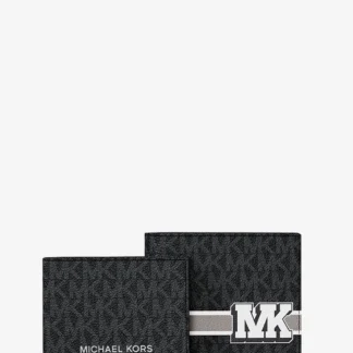 Michael Kors COOPER ビルフォールド ウォレット ウィズ パスケース - MKシグネチャー