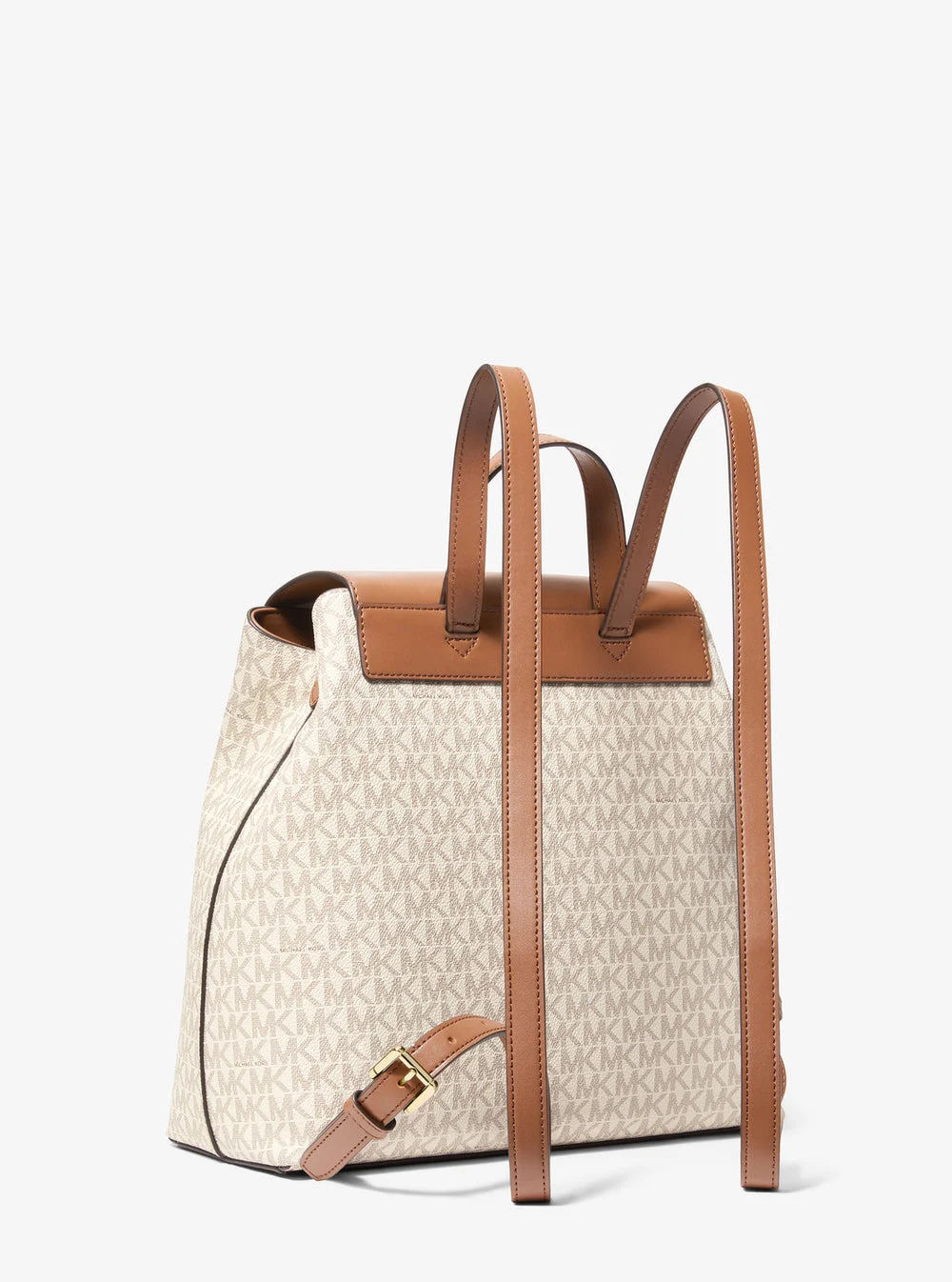 Michael Kors MAYA フラップ バックパック ミディアム - MKシグネチャー - Image 3