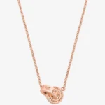 Michael Kors パヴェ ロゴ インタートワイン ネックレス