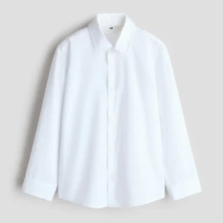 H&M イージーアイロンシャツ