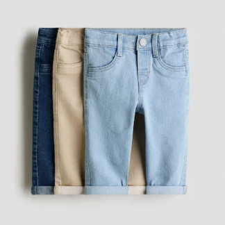 H&M コンフォートストレッチ スキニーフィットデニム 3本セット