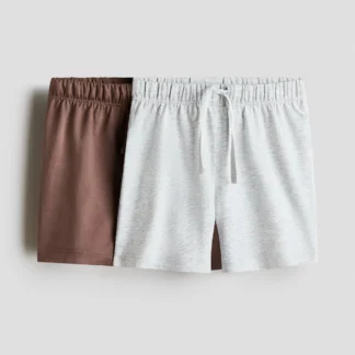 H&M ジャージーショートパンツ 2枚セット