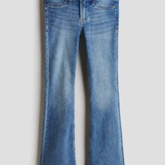 H&M フレアードレッグローデニム