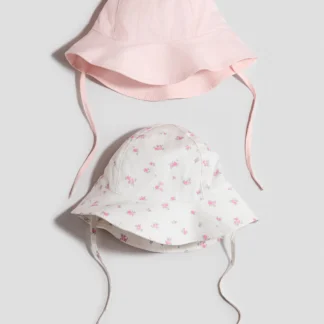 H&M コットンサンハット 2個セット
