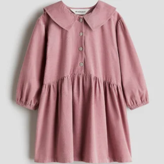 H&M コーデュロイセーラーワンピース