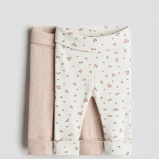 H&M ルームトゥグローレギンス 2本セット