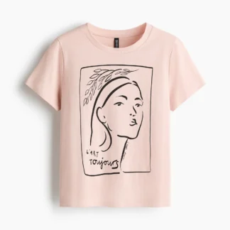 H&M コットンTシャツ