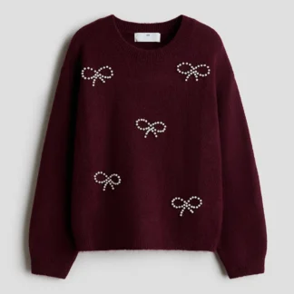 H&M ルーズフィット ディテールセーター