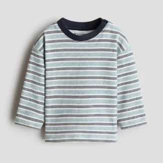 H&M 長袖コットンTシャツ