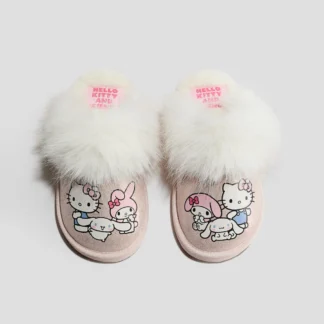 H&M グリッタースリッパ